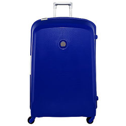 Delsey Belfort 4-Wheel 76cm Large Suitcase, Blue